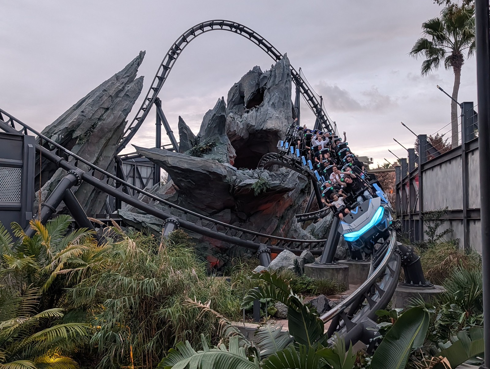 VelociCoaster train at Universal's Islands of Adventure